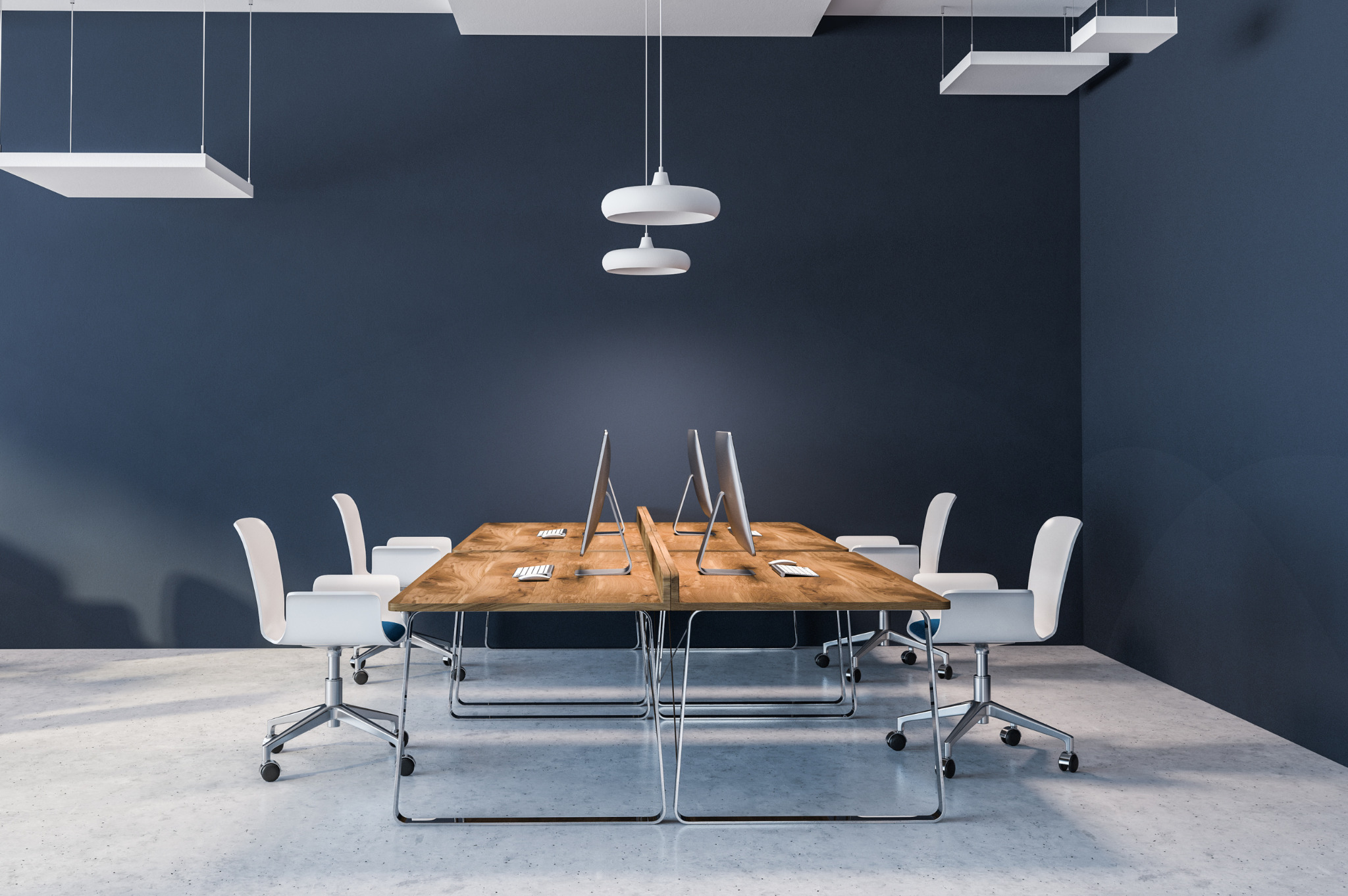 Open plan office